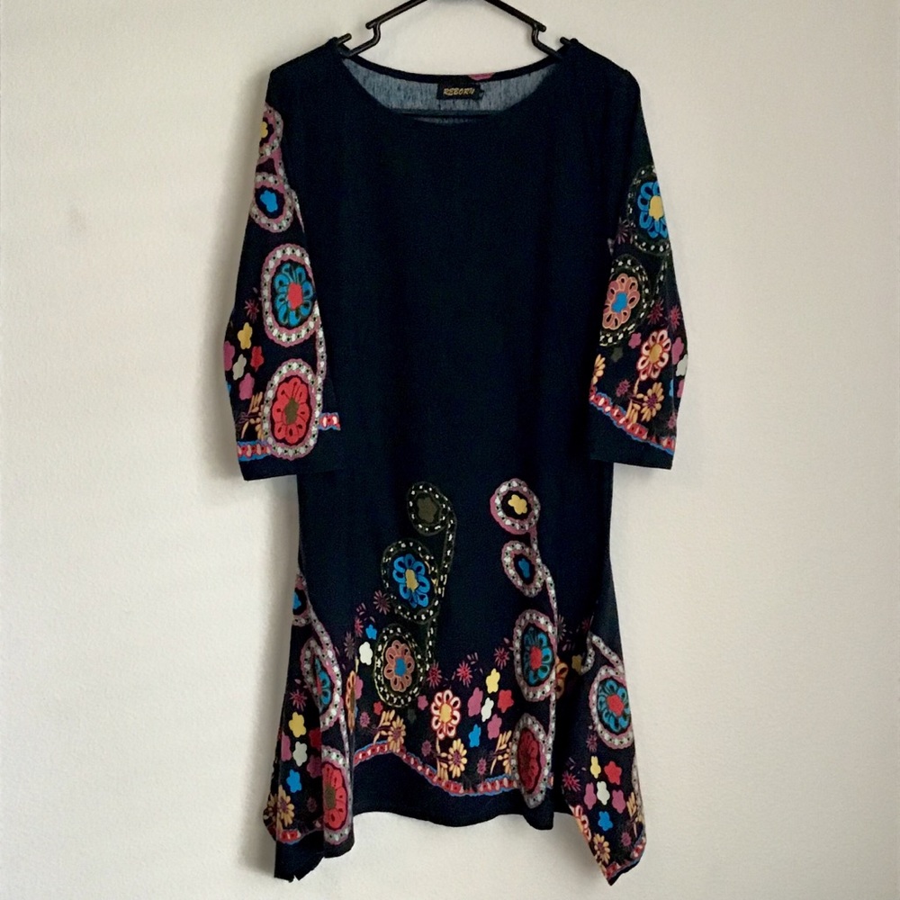 Vintage floral dress